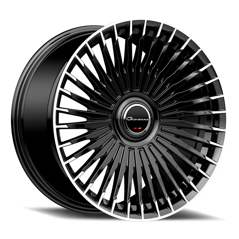 26x10 Giovanna Tulum Gloss Black w/Machined Face