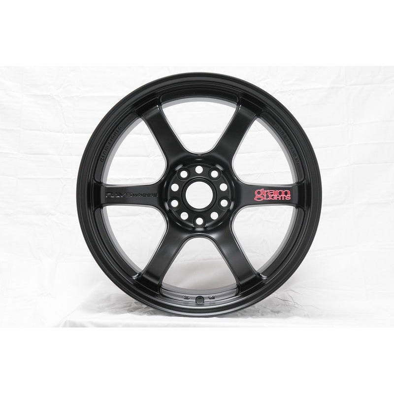 Gram Lights 57DR 19x10.5 +35 5-120 Semi Gloss Black