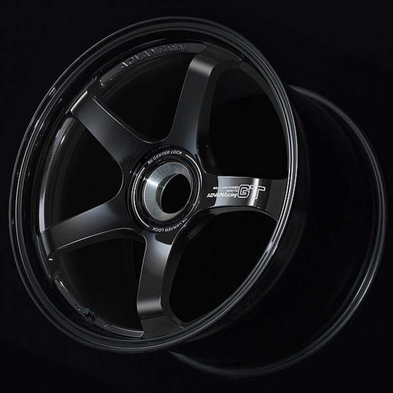 Advan GT Wheel for Porsche - 19x10.0 +40 | 5x130 | Racing Titanium Black