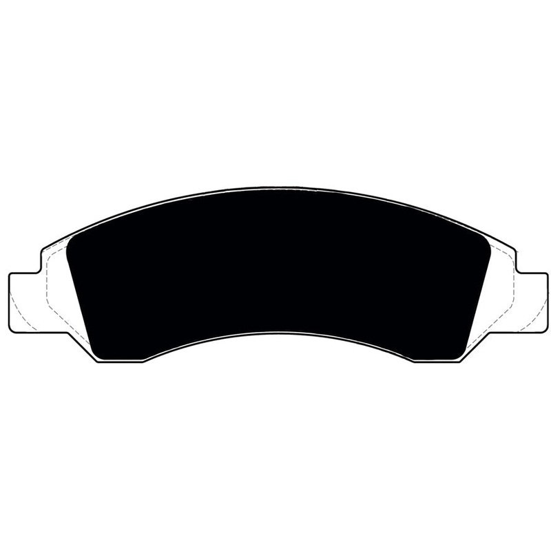 Porterfield Brake Pads for 2018 GMC YUKON 2WD