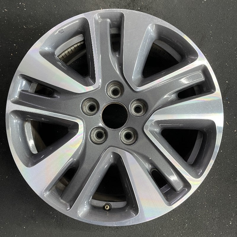 18" ODYSSEY 14-17 18x7 alloy machine face dark gray inlay Original OEM Wheel Rim