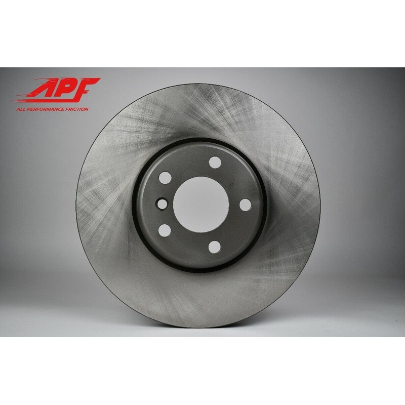 APF Front Rivet Aluminum Head Rotor compatible with BMW 135i 2008-2014, 135is 2013 34116778647