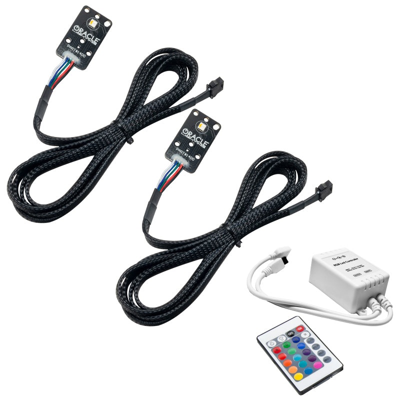 Oracle RGB+A Headlight DRL Upgrade Kit ColorSHIFT w/ Simple Controller Toyota Supra GR 2020-21 | orl1400-504