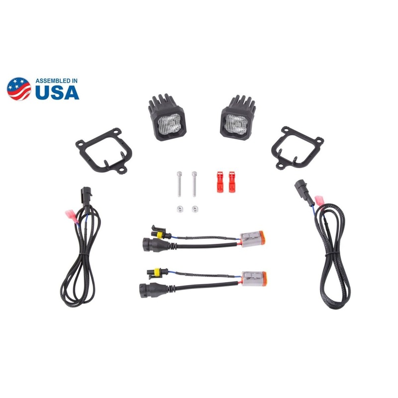 Diode Dynamics SSC1 LED Fog Light Kit for 2021 Ford Bronco Sport
