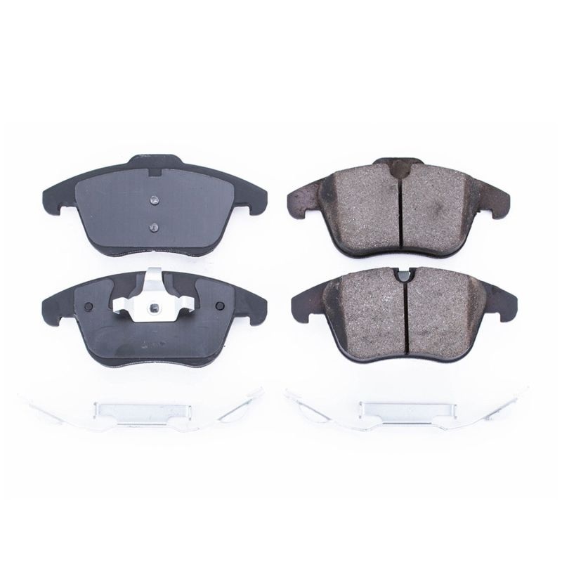 PowerStop Power Stop 06-08 Jaguar S-Type Front Z17 Evolution Ceramic Brake Pads w/Hardware