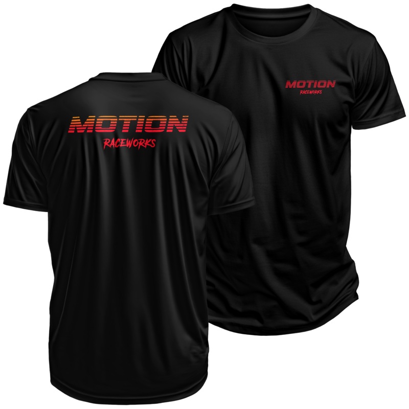 Red Fade Motion Raceworks Shirt