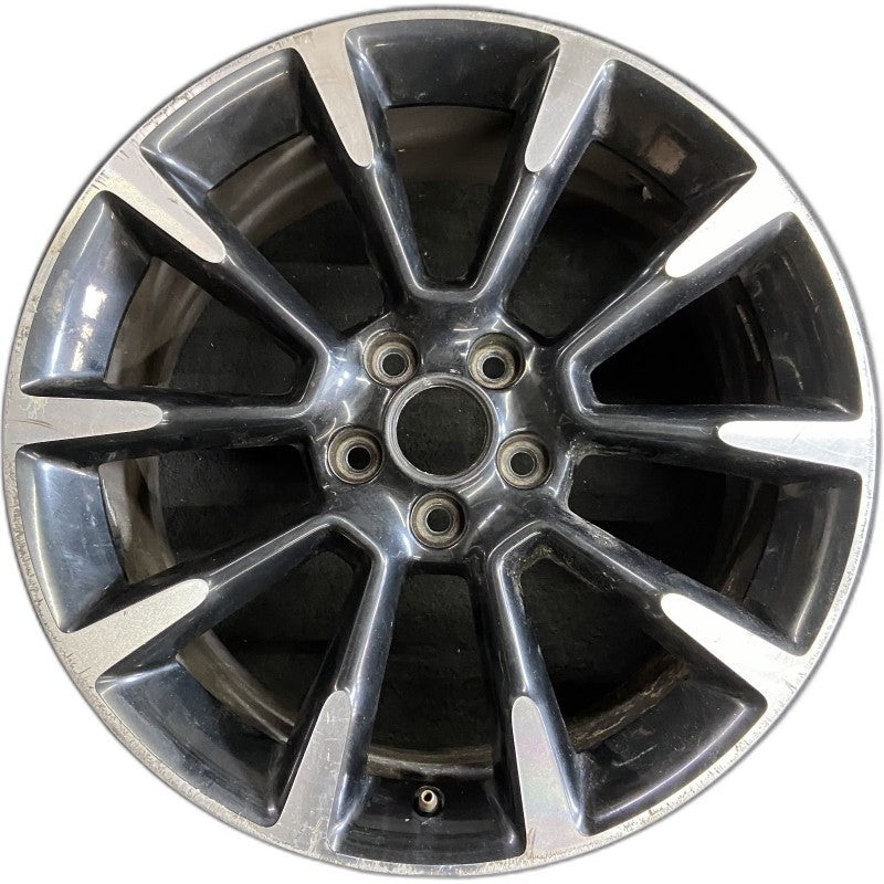 19" MUSTANG 11-12 19x8.5 TPMS 10 spoke machined ends w/o GT spoke Original OEM Wheel Rim