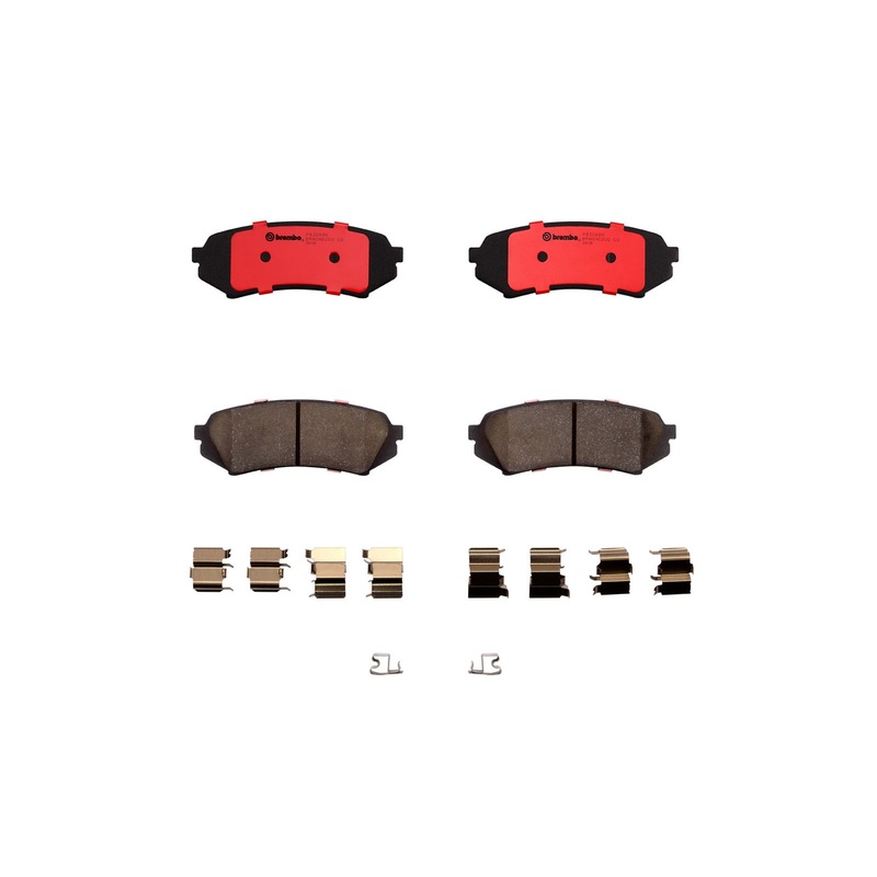 PRIME Ceramic Rear Disc Brake Pad Set - P83049N