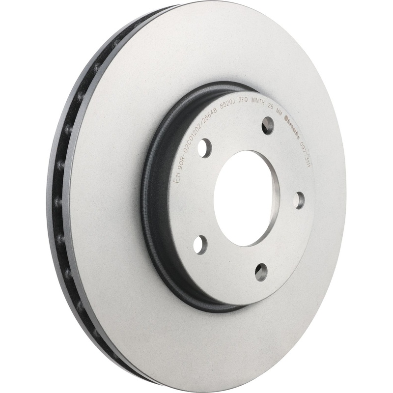 PRIME UV Coated Front Disc Brake Rotor - 09.7731.11