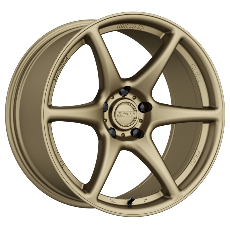 Kansei K11B Tandem 19x10.5in / 5x114.3 BP / 12mm Offset / 73.1mm Bore - Bronze Wheel