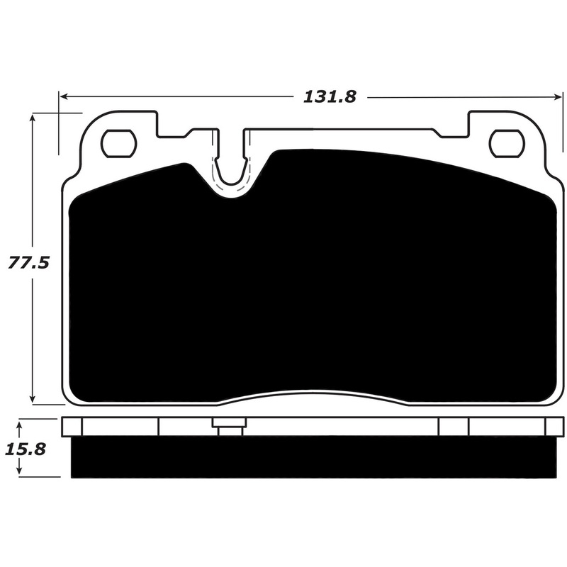 Porterfield Brake Pads for 2019 AUDI A6/A6 Quattro - 2.0T w/Brembo Calipers