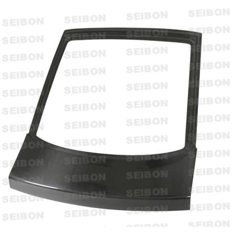 SEIBON OEM-Style Carbon Fiber Trunk - 89-94 Nissan 240SX Hatchback