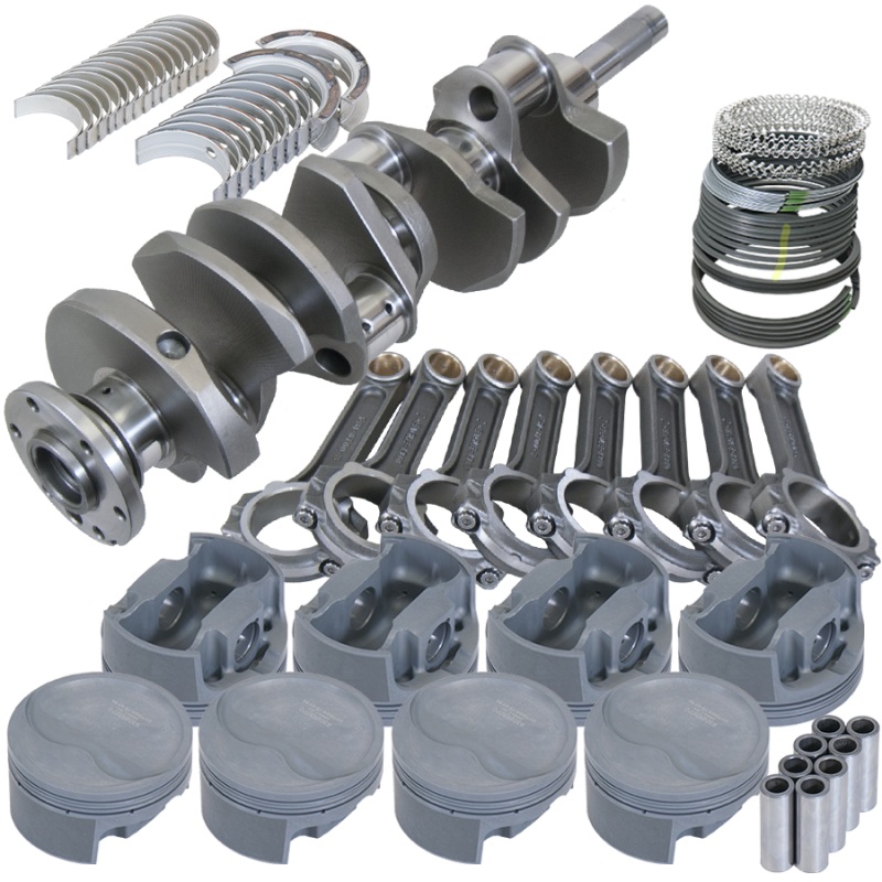 Eagle Ford FE 4.250in Crank 6.700in I-Beam Rods -18cc Inv Dome 4.100in Pistons Rotating Assembly