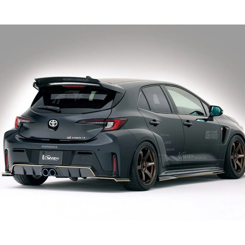 Varis Arising-I Carbon Exhaust Outlet Covers - 2023+ Toyota GR Corolla