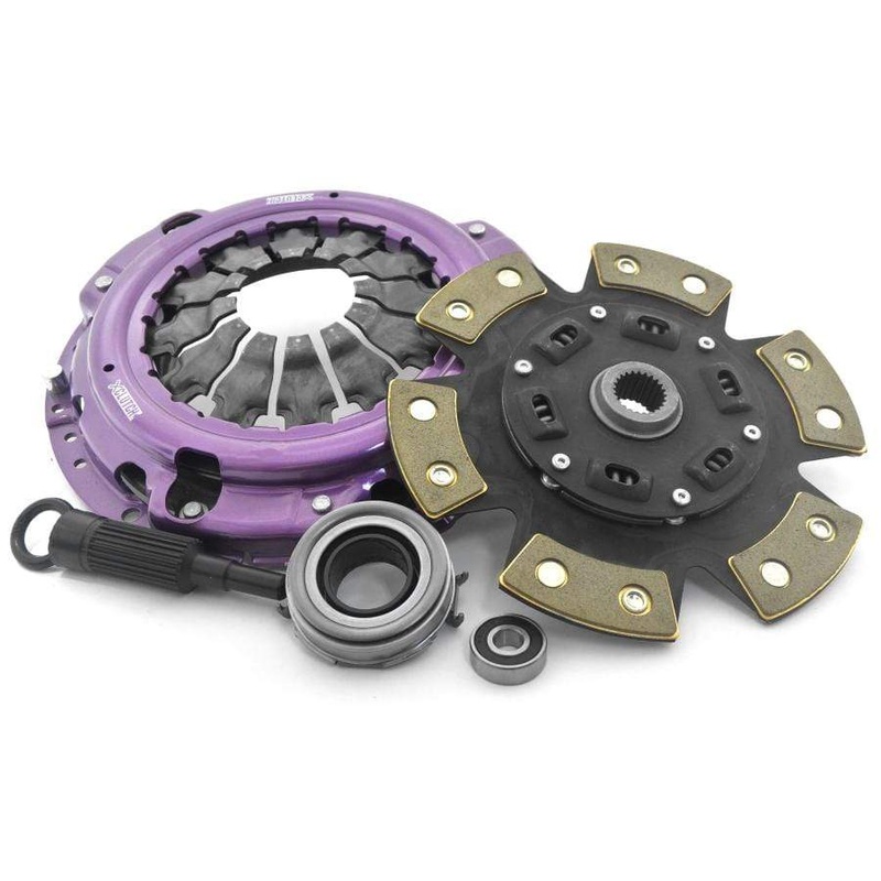 XClutch Clutch Kit Stage 2 Single Sprung Ceramic Clutch Disc Scion FR-S 2013-2016 / Subaru BRZ 2013+ / Toyota 86 2017+ | XKSU23012-1B
