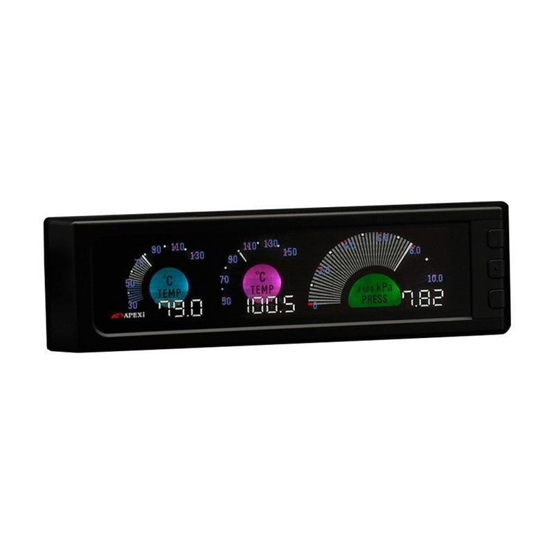 APEXi DIN3 Meter, VFD-LED Meter Display
