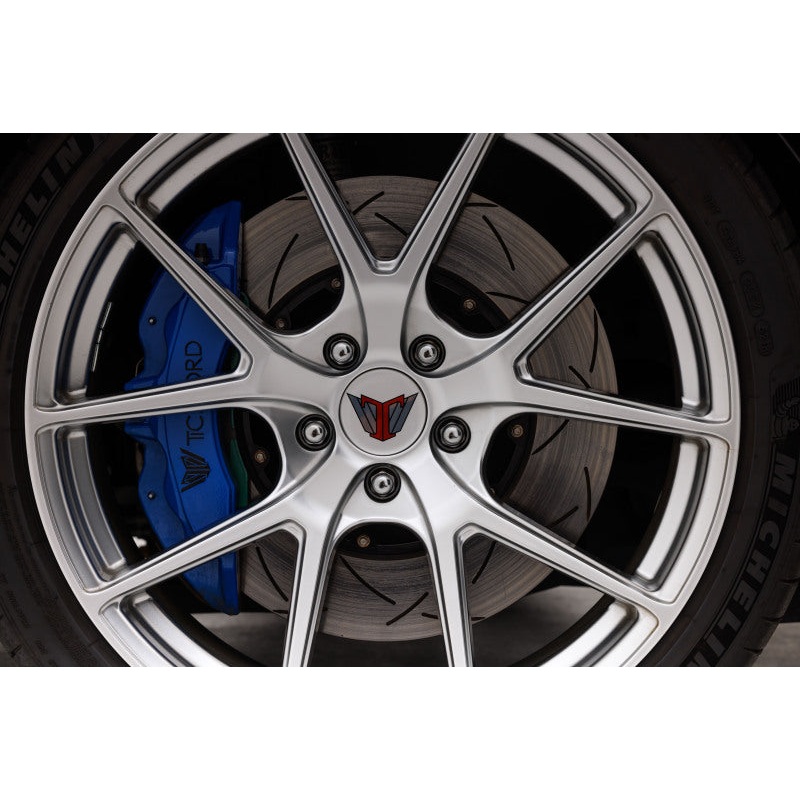 DBA 09-24 Nissan GTR Rear 5000 Series Drilled & Slotted Ring