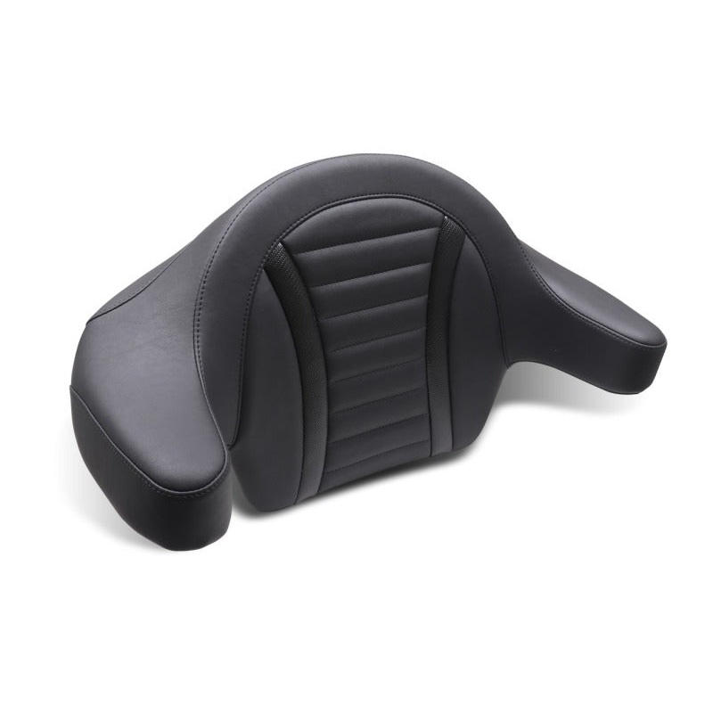 Mustang 23-24 HD CVO Road Glide| ST, 2024 Rd Glide and Street Glide Deluxe Pass Arm Backrest - Black
