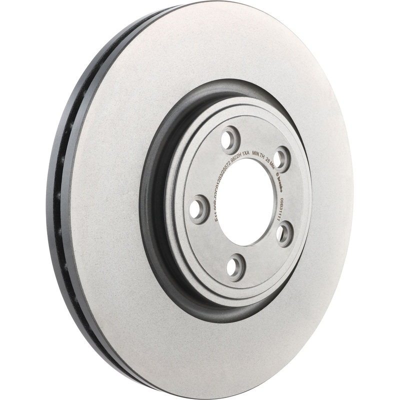 PRIME UV Coated Front Disc Brake Rotor - 09.B311.11