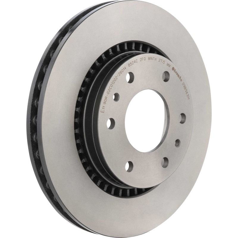 PRIME UV Coated Front Disc Brake Rotor - 09.B563.11