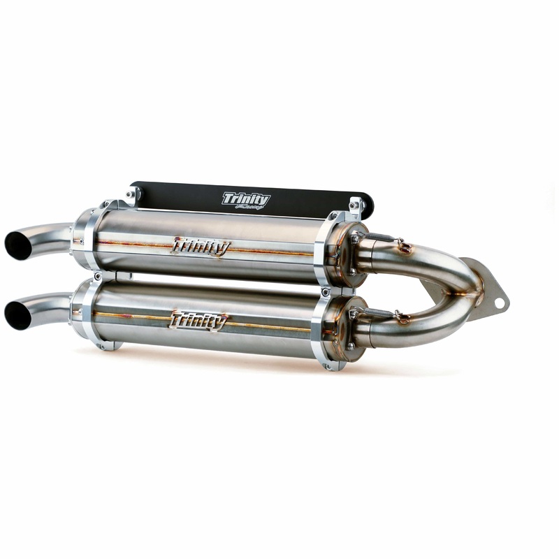 Stainless Steel Rzr Xp 1000 Slip On By Trinity Racing