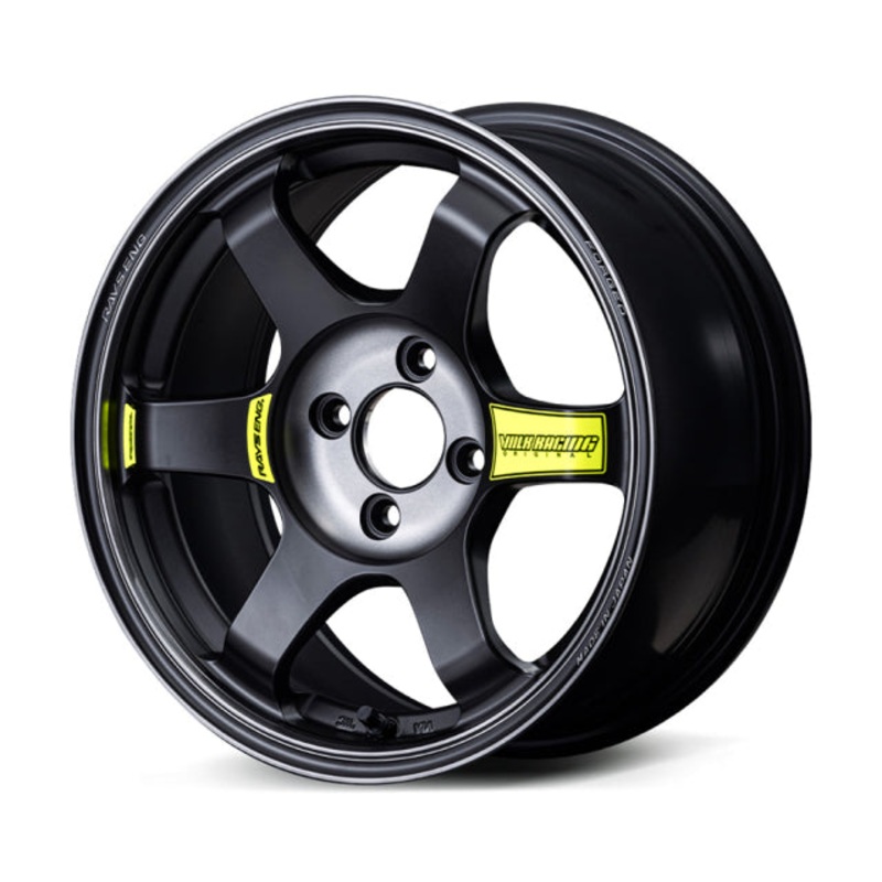 Volk Racing TE37 Saga SL M-Spec Wheel  - 15x7.0 +38 | 4x100 |  Pressed Black