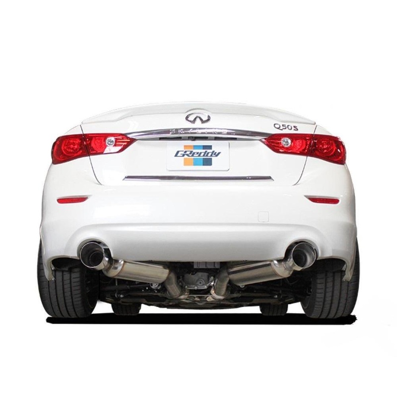 GReddy Evolution GT Cat-Back Exhaust | 2016-2023 Infiniti Q50 (10128306)