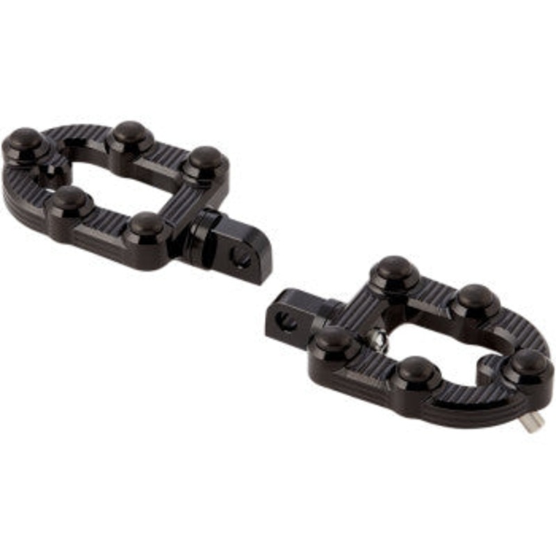 MX Footpegs - Driver / Passenger - Black by Arlen Ness