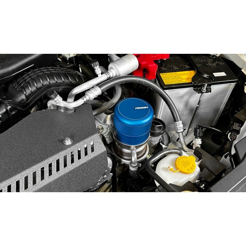 PERRIN 15-25 Subaru WRX & 13-25 BRZ/FR-S/86/GR86 Oil Filter Cover - Blue