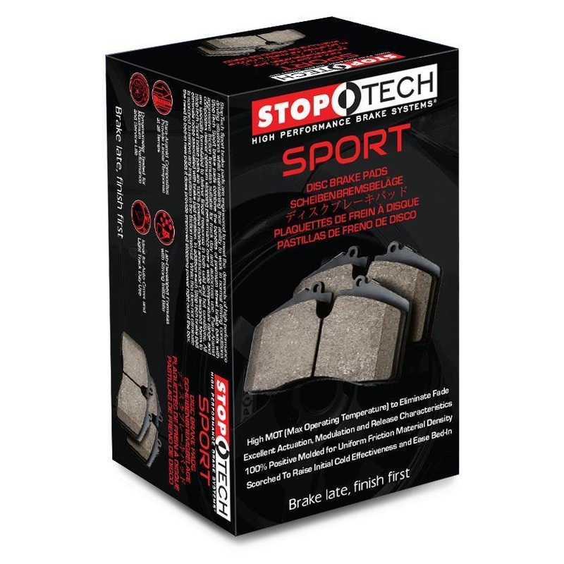 StopTech Sport Front Brake Pads | 2004-2007 BMW 335i E90/E92/E93 (309.09180)