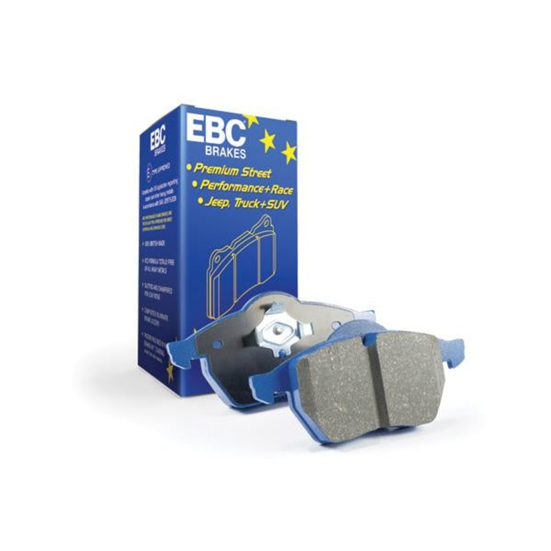 EBC 13-15 Porsche 911 (991) GT3 3.8L (Cast Iron Rotor Only) Bluestuff Rear Brake Pads