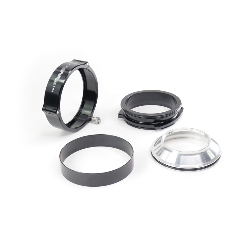 Quick Seal 3" Connector w/ Clamp for ICON 92mm Throttle Body