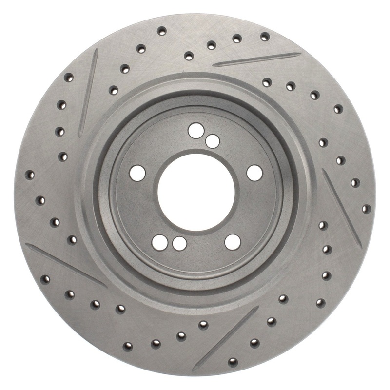 StopTech Select Sport 01-06 BMW E46 M3 Slotted & Drilled Front Right Rotor