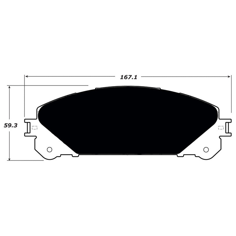 Porterfield Brake Pads for 2015 LEXUS RX 350
