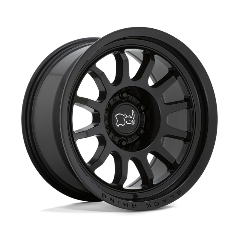18x9.5 Black Rhino Rapid Matte Black