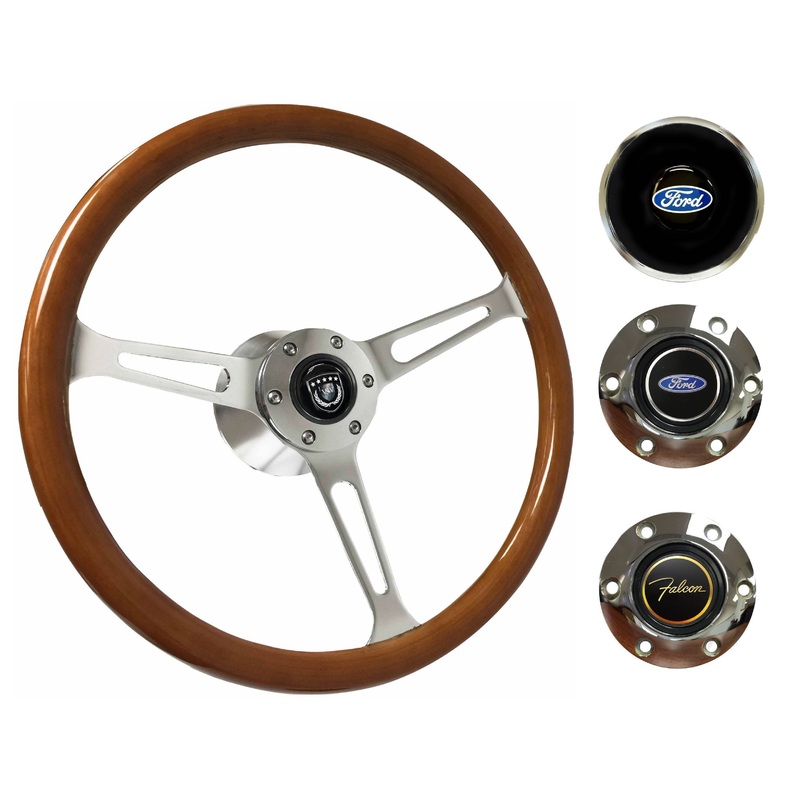 1965-69 Ford Falcon Steering Wheel Kit | Classic Wood | ST3579