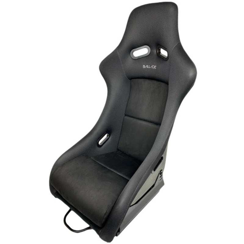 Ballade Sports Jersey Black Alcantara Bucket Seat