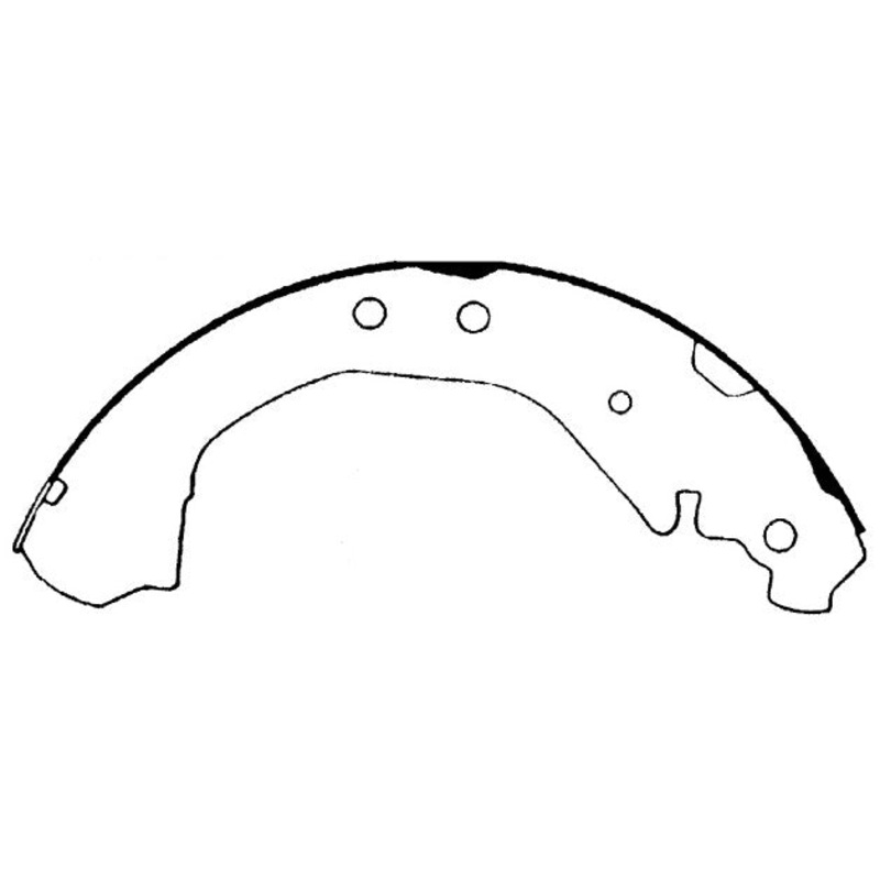 Porterfield Brake Shoes for 1999 GMC YUKON 2WD 10" Rear Shoe