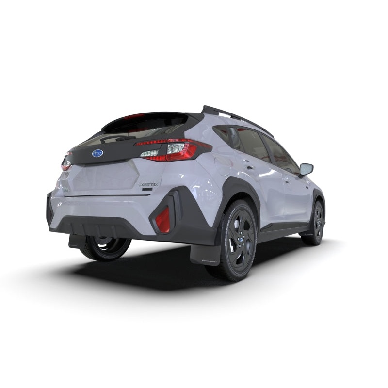 Rally Armor 2024 Subaru Crosstrek Black UR Mud Flap Grey Logo