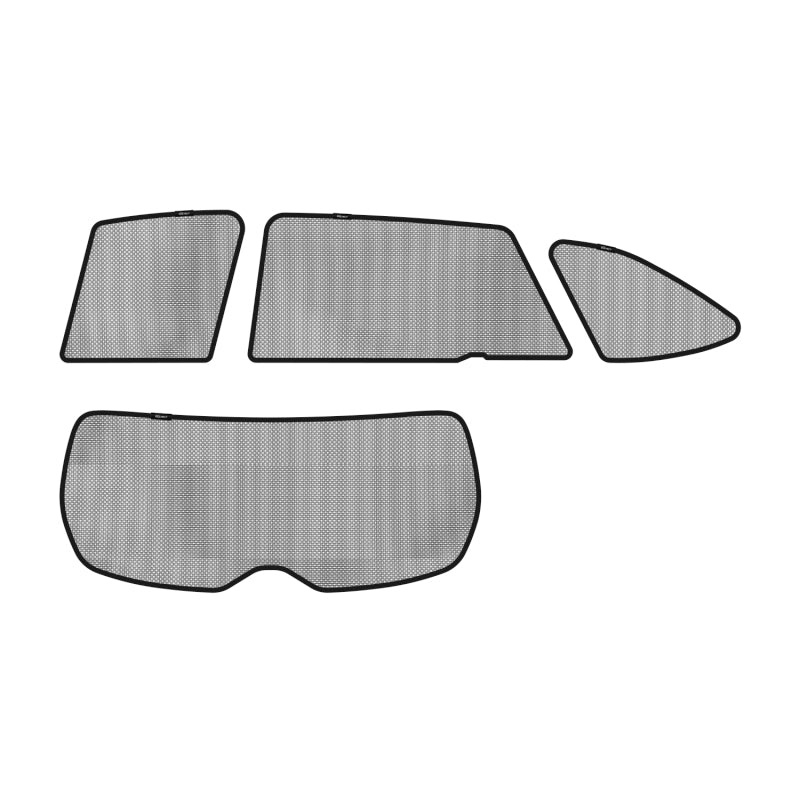 3D MAXpider 15-18 Outback Black Sun Shades - Complete Set | S1SB0130