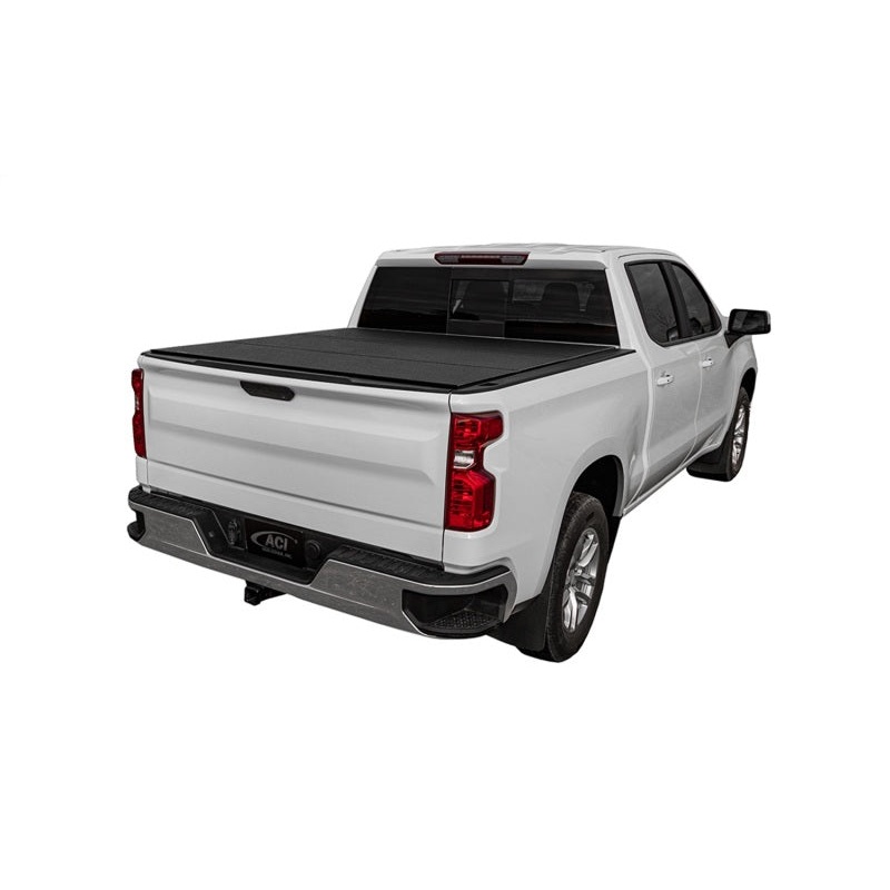 Access LOMAX Tri-Fold Cover 16-20 Toyota Tacoma 6in Box Split Rail - Black Urethane