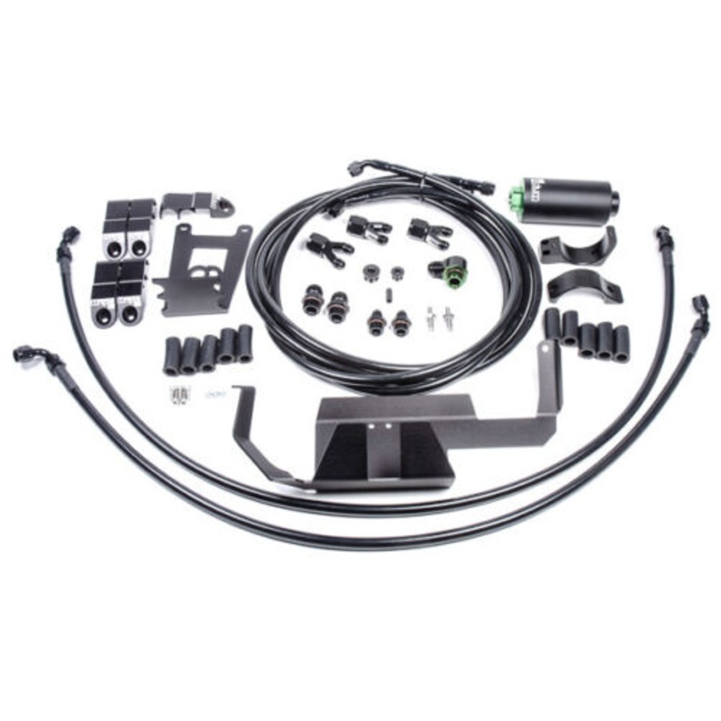 RADIUM ENGINEERING FUEL HANGER FEED KIT, NISSAN R35 GT-R, MICROGLASS