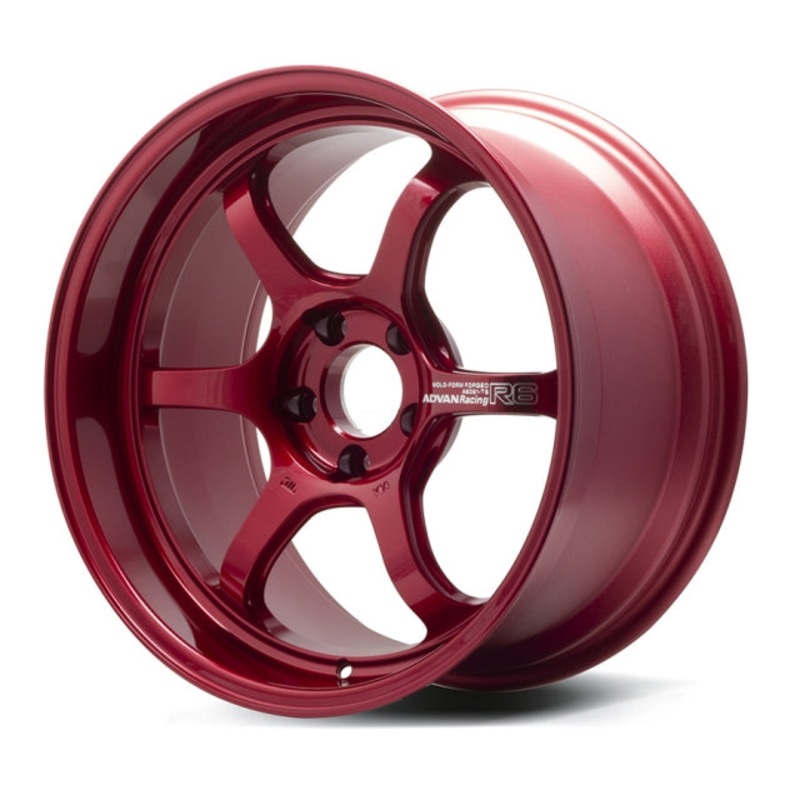 Advan Racing R6 Wheel - 18x8.0 +45 | 5x100 | Racing Candy Red