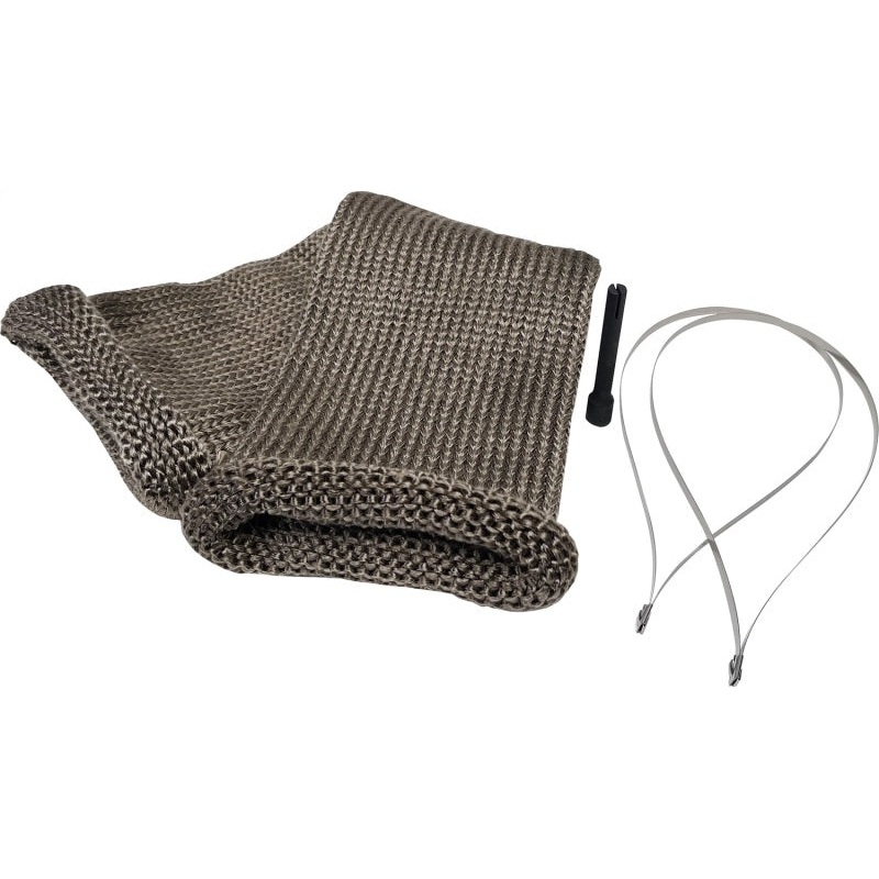 DEI Titanium 4in Knit Exhaust Sleeve - 12in