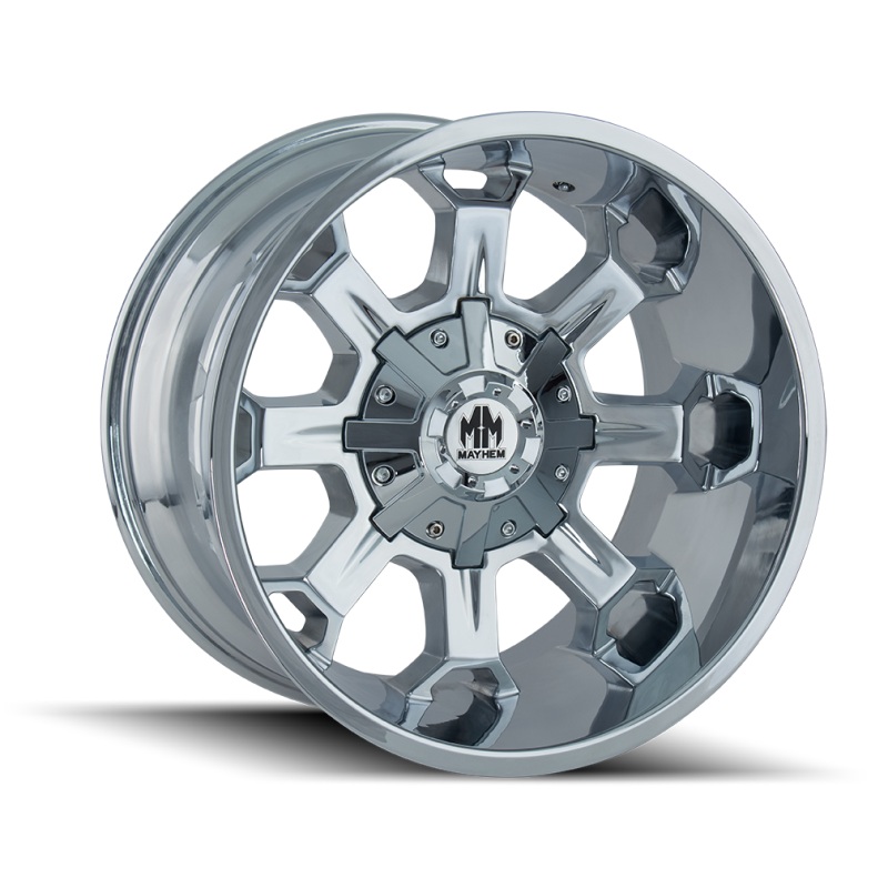 Mayhem 8105 Combat 18x9 / 5x114.3 BP / -12mm Offset / 87mm Hub Chrome Wheel
