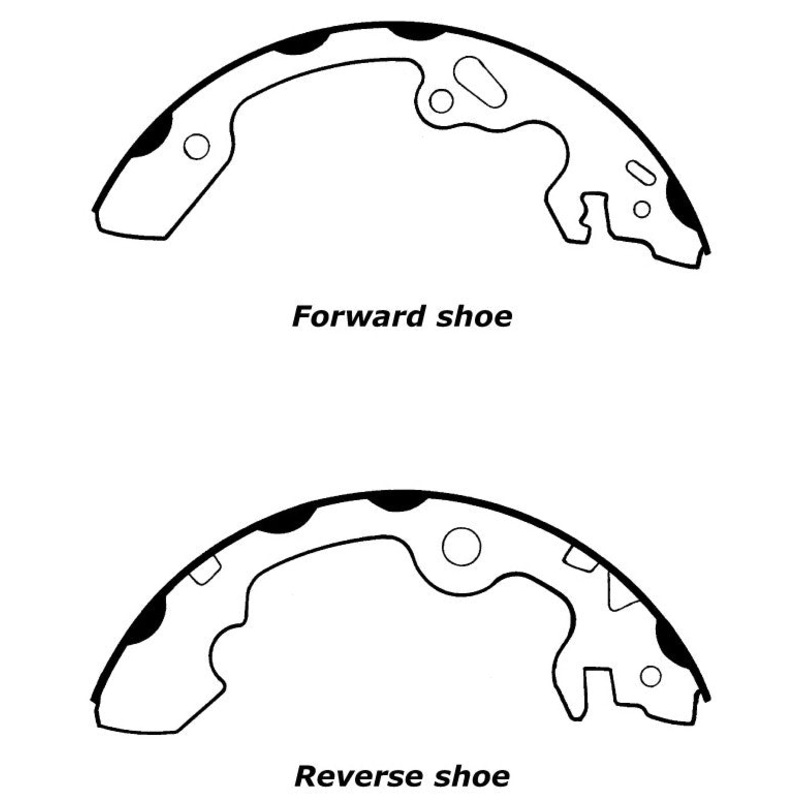 Porterfield Brake Shoes for 2001 FORD FOCUS R/Drum