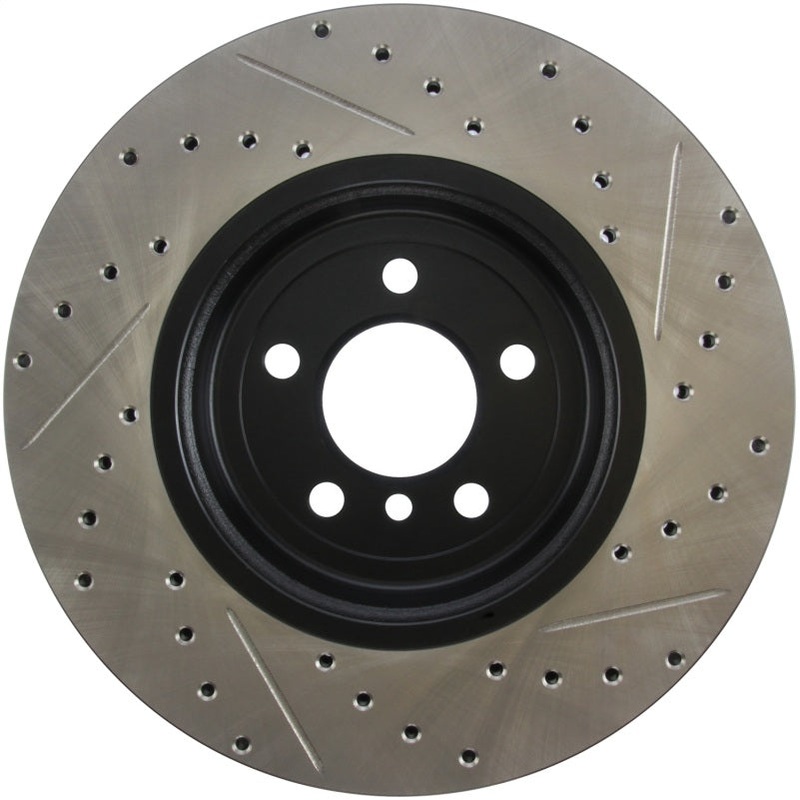 StopTech 2011-2013 BMW 535i / 2012-2016 BMW 640i Slotted & Drilled Front Right Brake Rotor