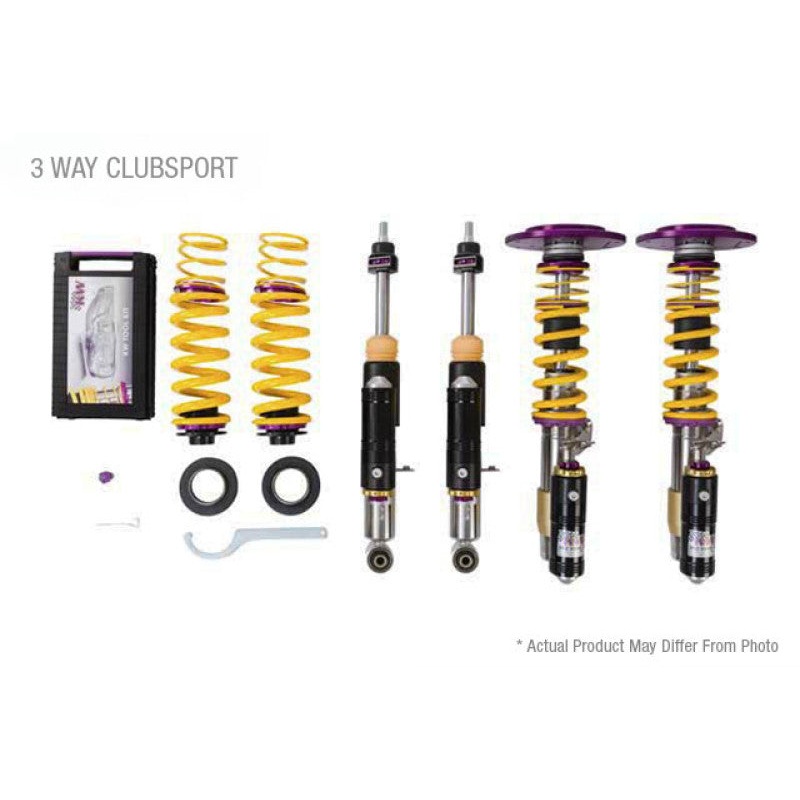 KW Suspension V4 3-Way Clubsport Coilovers - 19-23 BMW Z4 / 20+ Toyota GR Supra