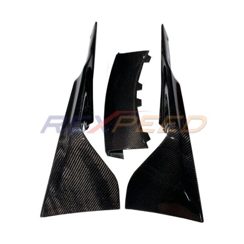 Rexpeed 2020+Supra GR V1 Carbon Fiber Front Splitter   | TS05 / TS05M