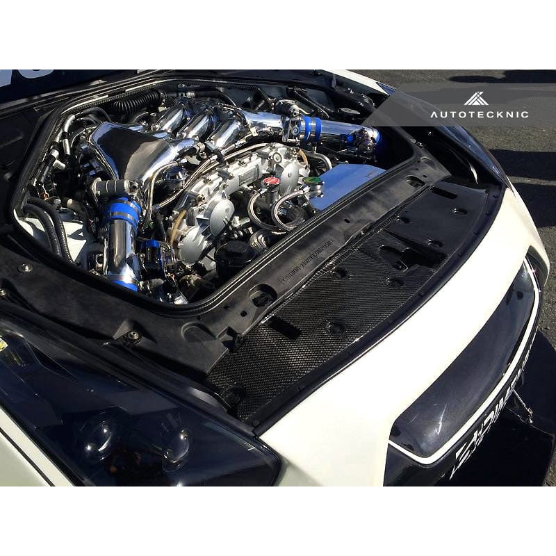 AutoTecknic Dry Carbon Cooling Shroud - Nissan R35 GTR